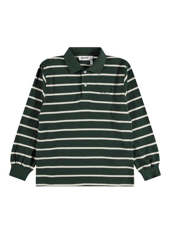 Rey LS Polo Taxus Stripe