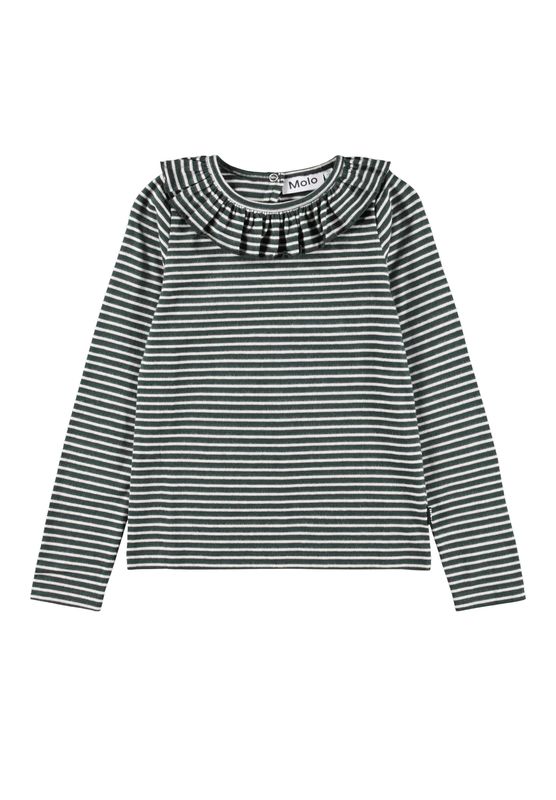Rica LS Top Taxus Pearled Stripe