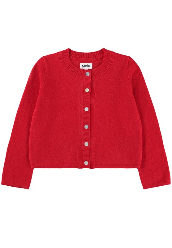 Giovanna Cardigan Sweater Ruby Red