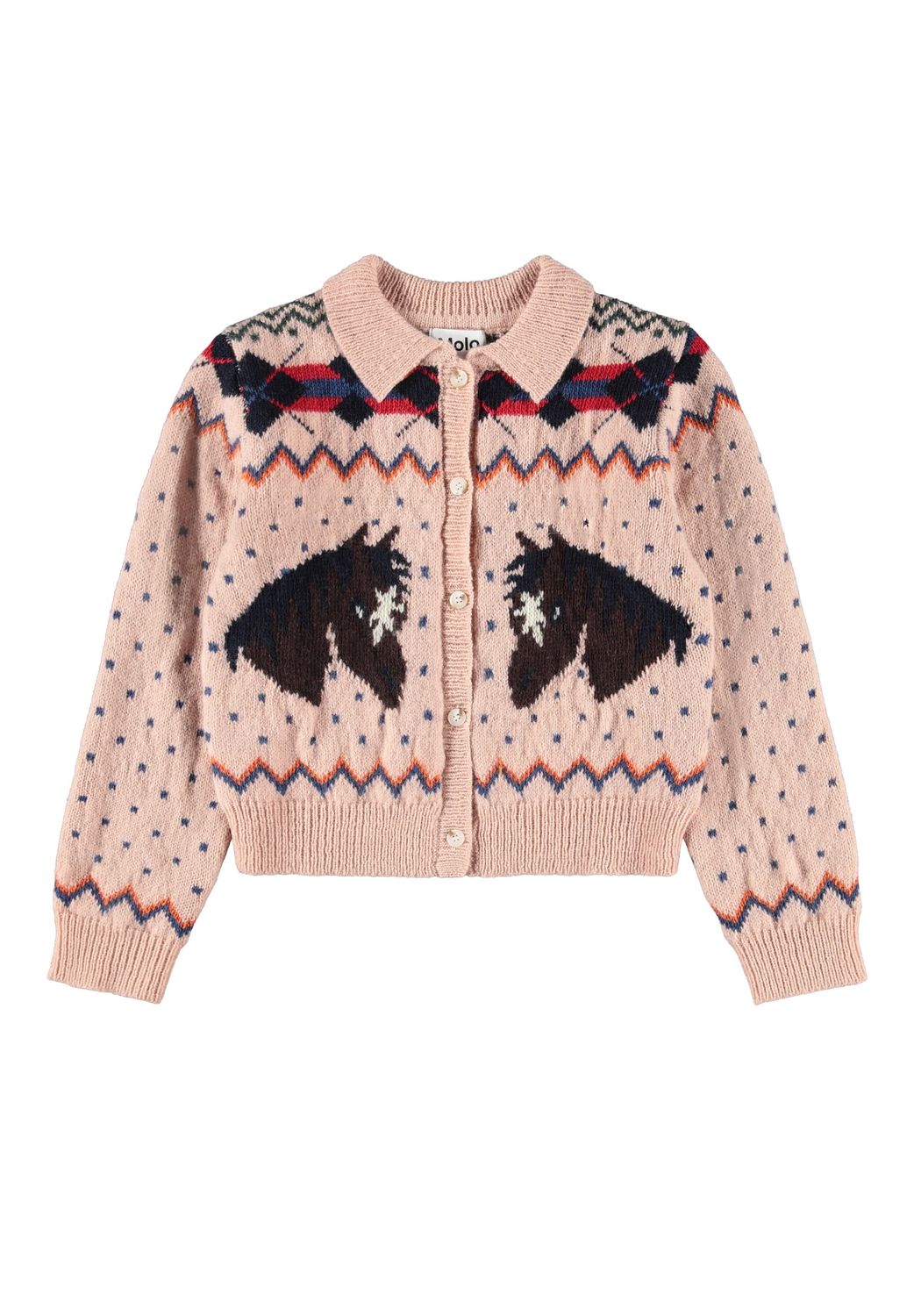 Galaxy Cardigan Sweater Mellow Rose