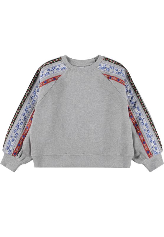 Milou Sweatshirt Grey Melange