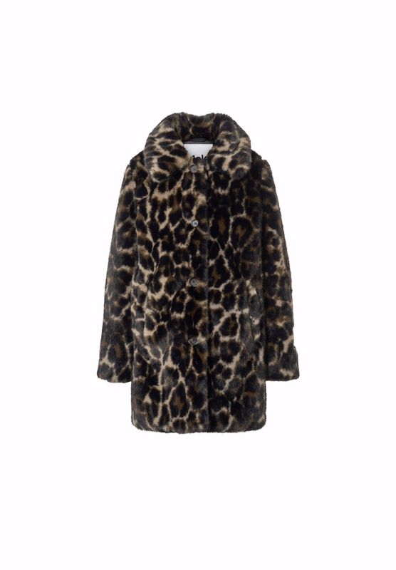 Hera Coat Brushed Leo