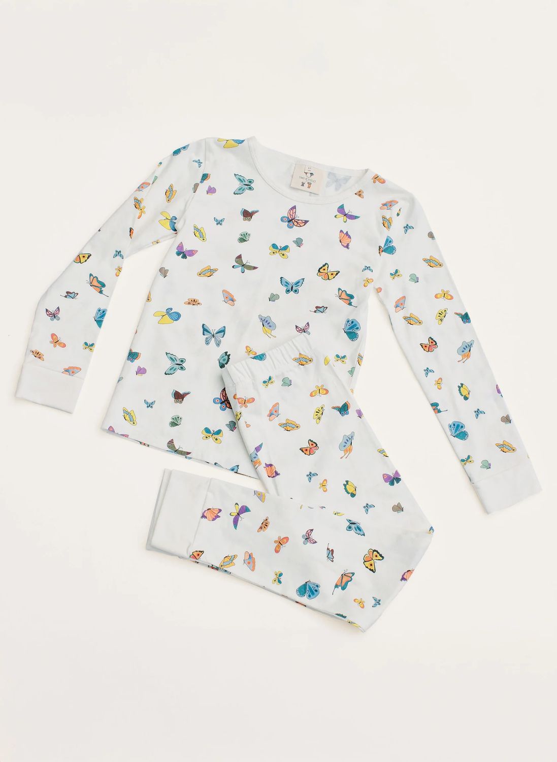 Two Piece Organic Pajamas - Madame Butterfly