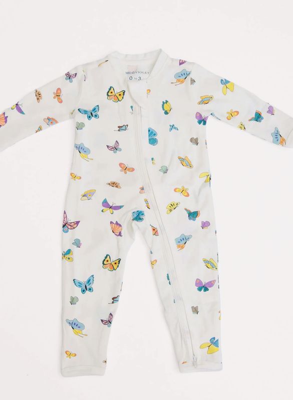Zippered One-Piece - Madame Butterfly