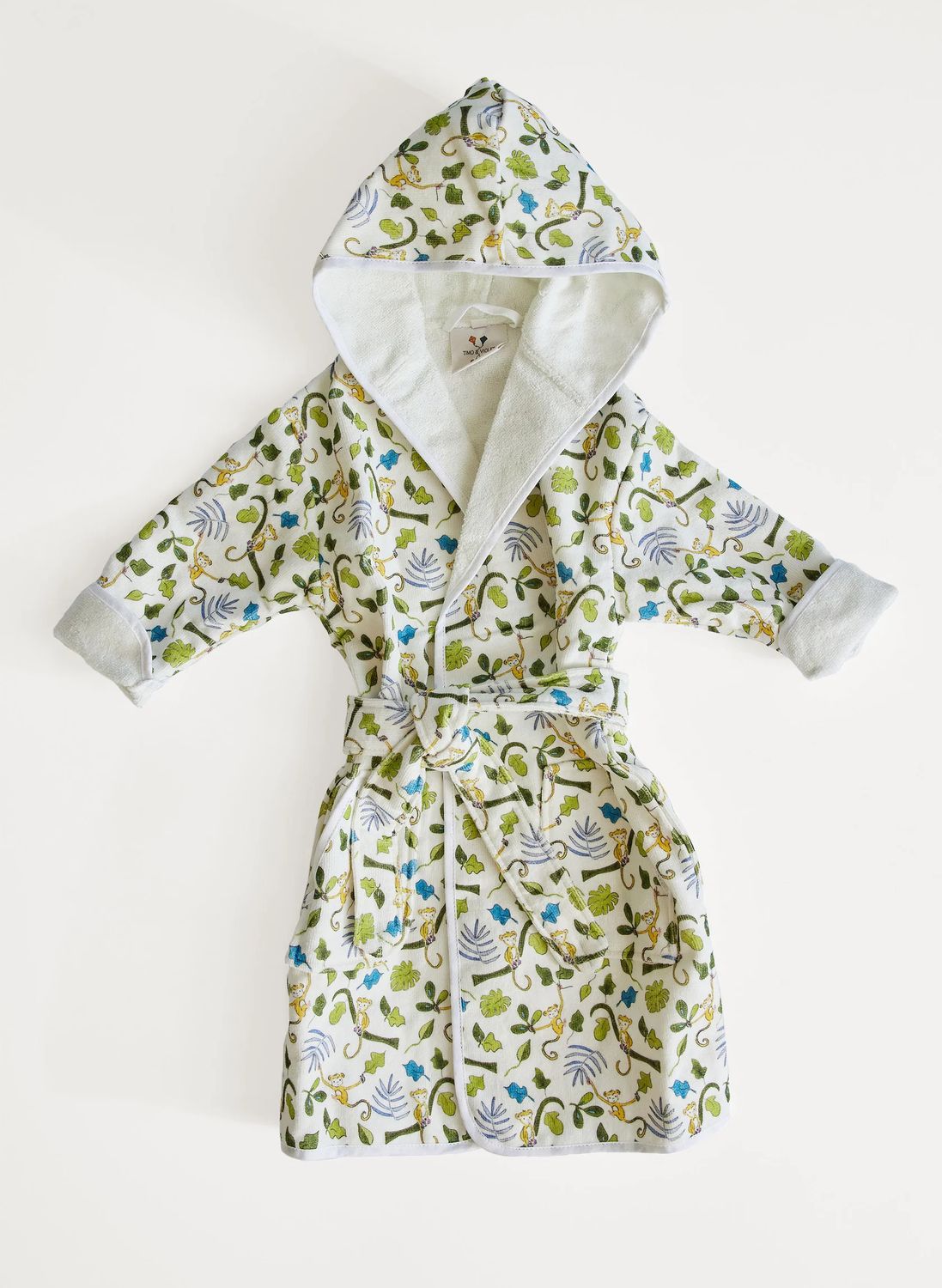 Organic Bathrobe - Happy Monkey