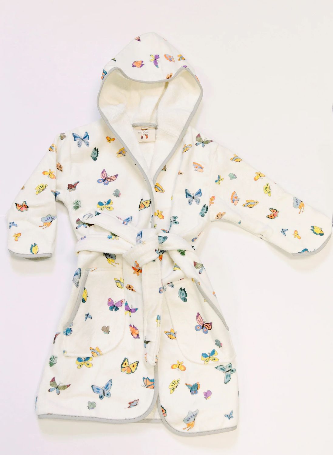 Organic Bathrobe - Madame Butterfly