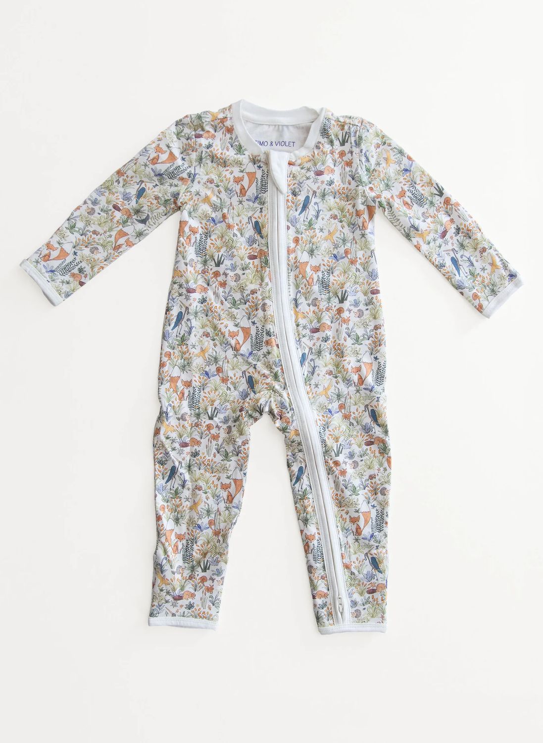 Zippered One-Piece - Foxy Forest