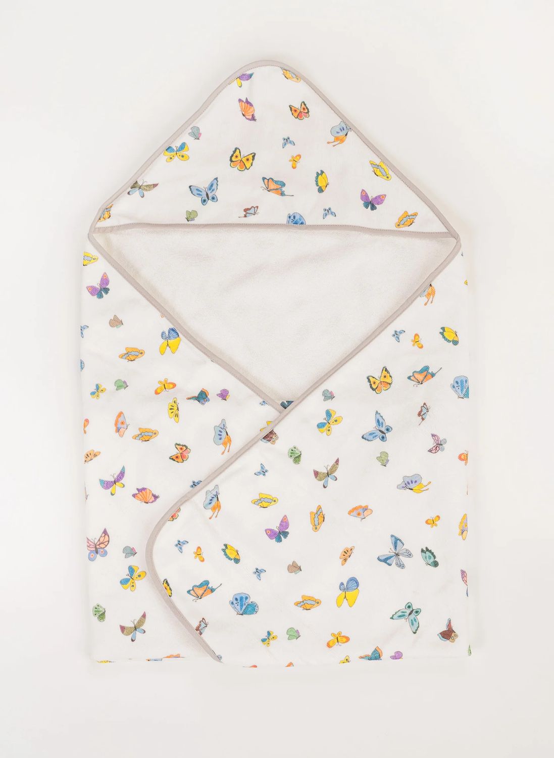 Hooded Bath Towel - Madame Butterfly