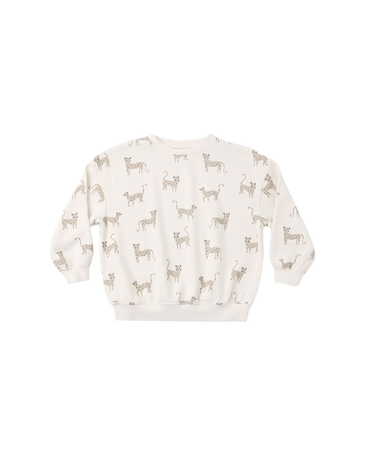 Relaxed Sweatshirt Leopards