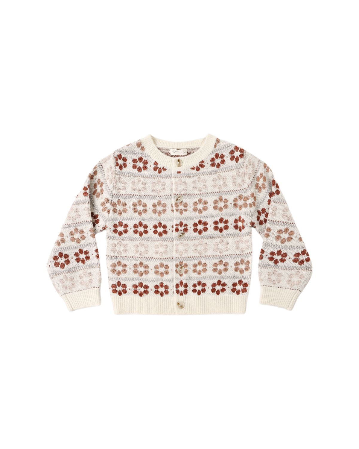 Cheyenne Cardigan Flower Fair Isle