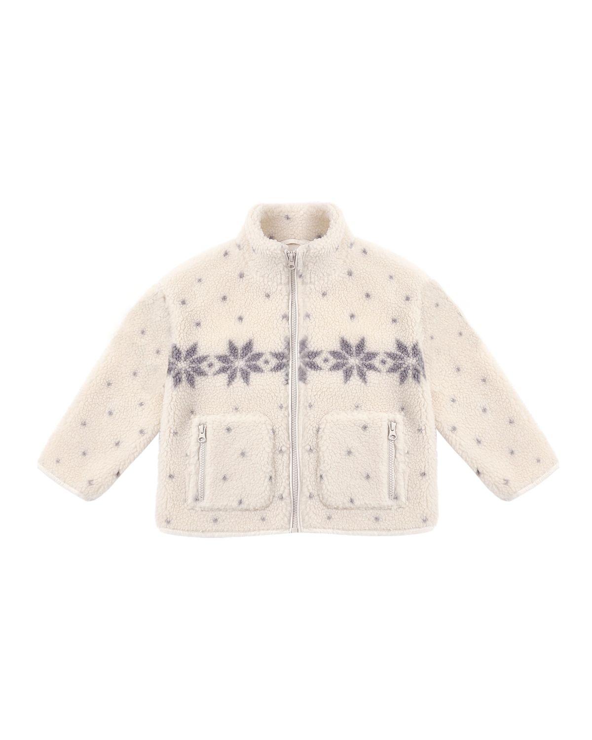 Felix Jacket Natural Fair Isle