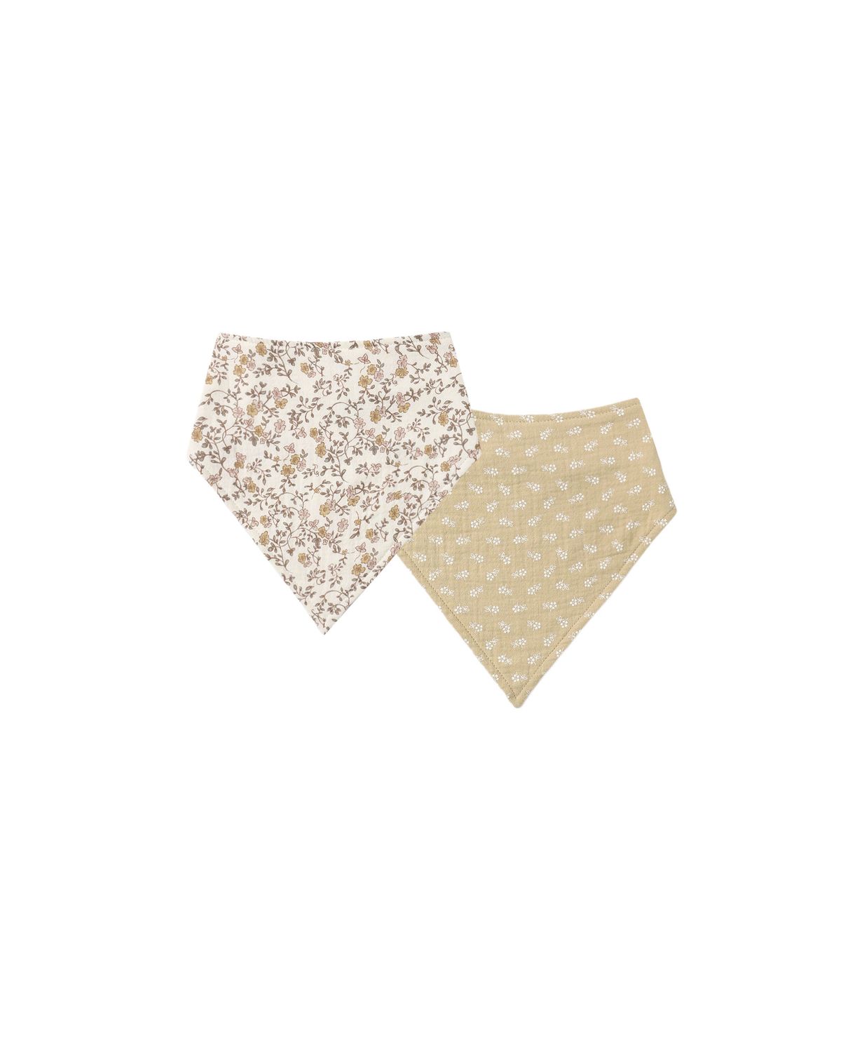 Bandana Scarf, 2 Pack Posy, Butterscotch Floral