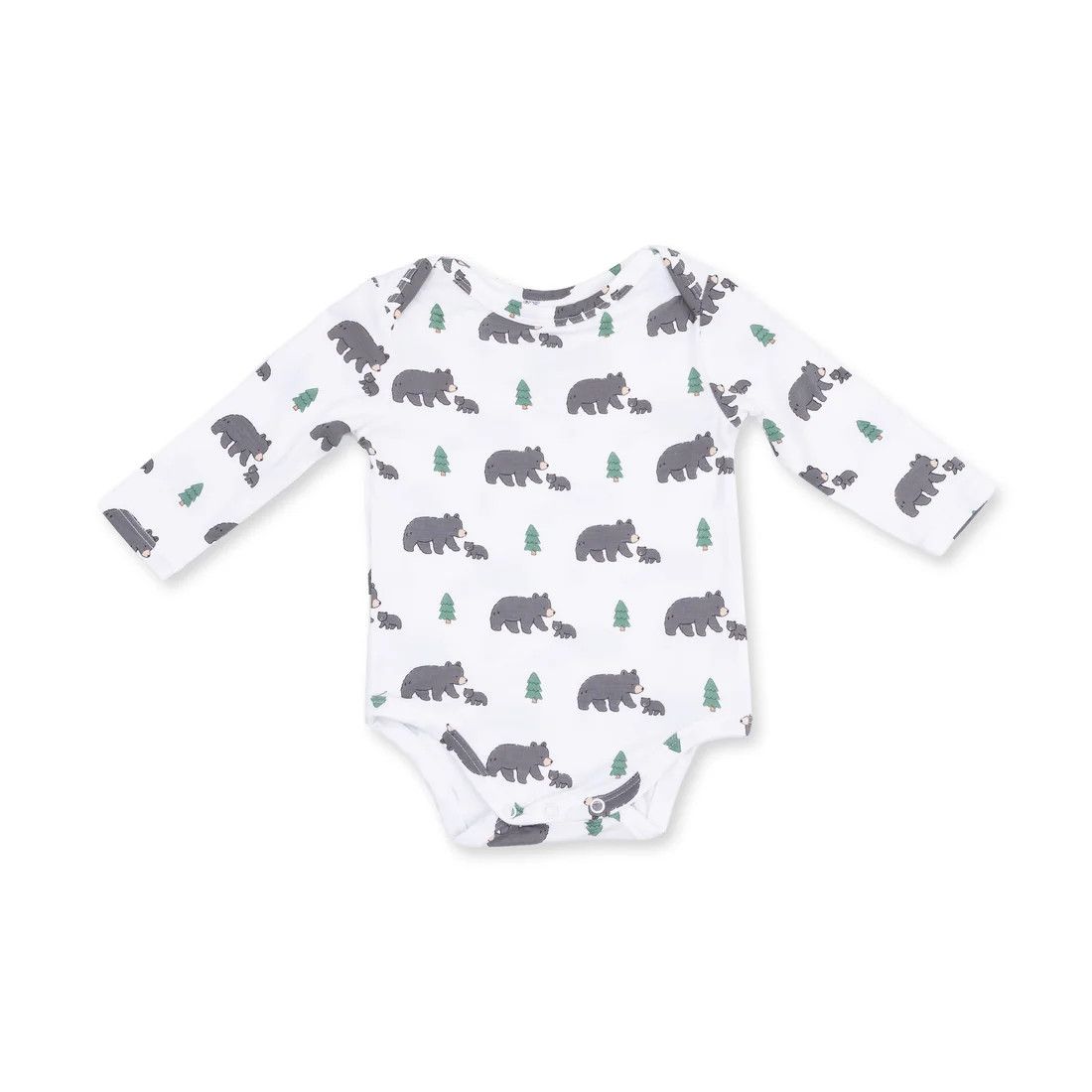 Long Sleeve Bodysuit Black Bears