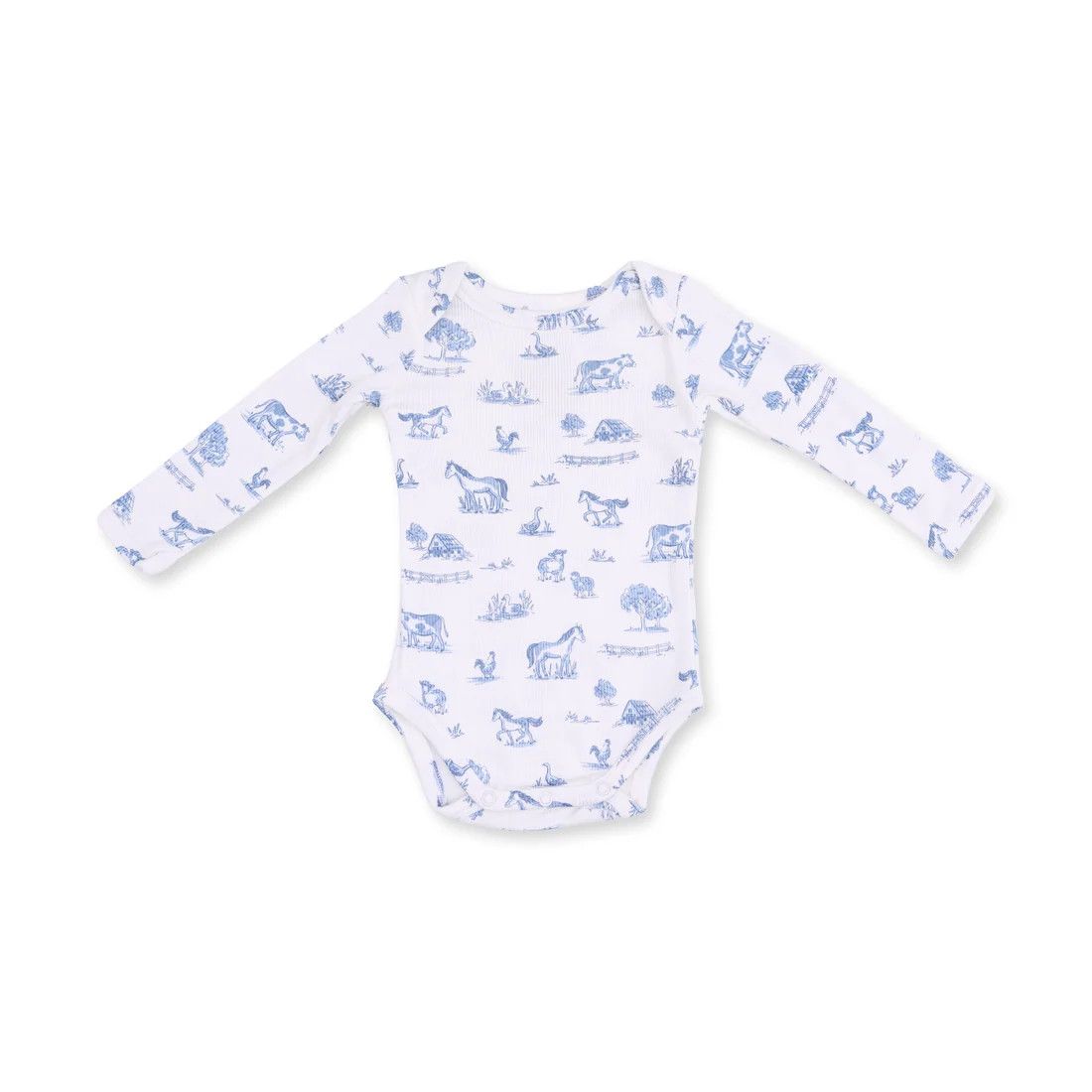 Long Sleeve Bodysuit Farm Friends 