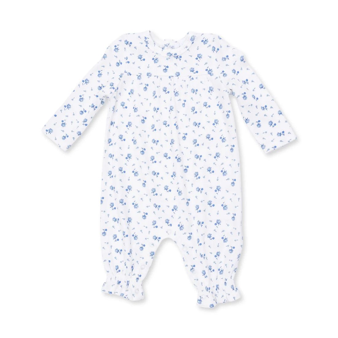Cuffed Sleeve Romper Joli Rosette