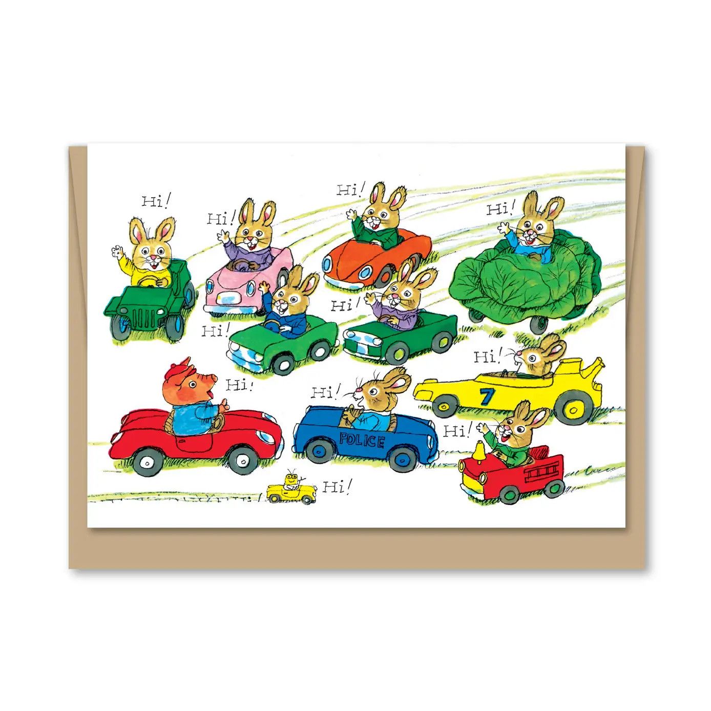 Mini  Rabbit Hi Everyday Card