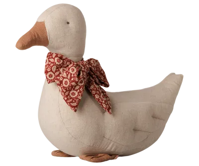 Duck with Bow - Sand