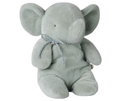 Elephant Plush, Medium - Soft Mint