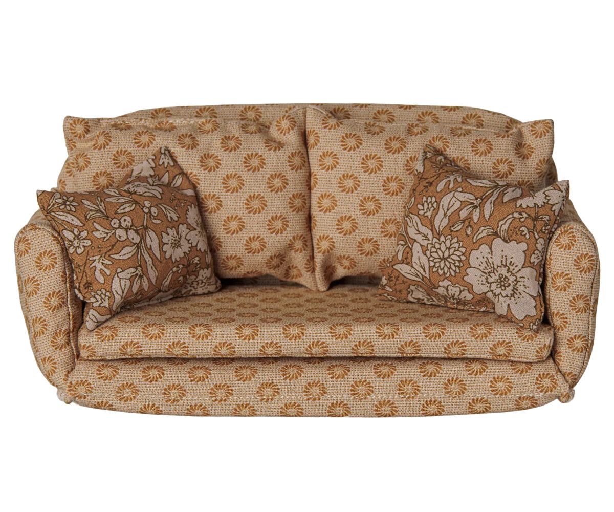 Sofa Bed, Mouse, Large - Ocher