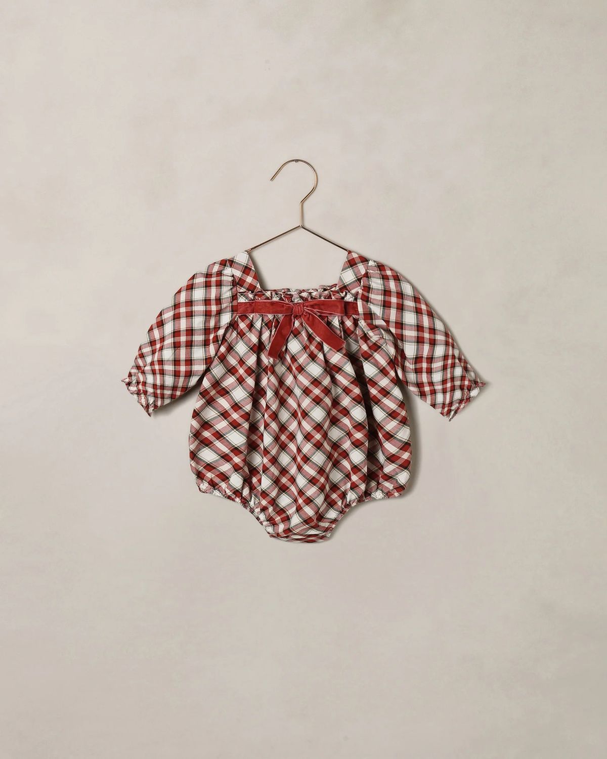 Annette Romper Holiday Tartan