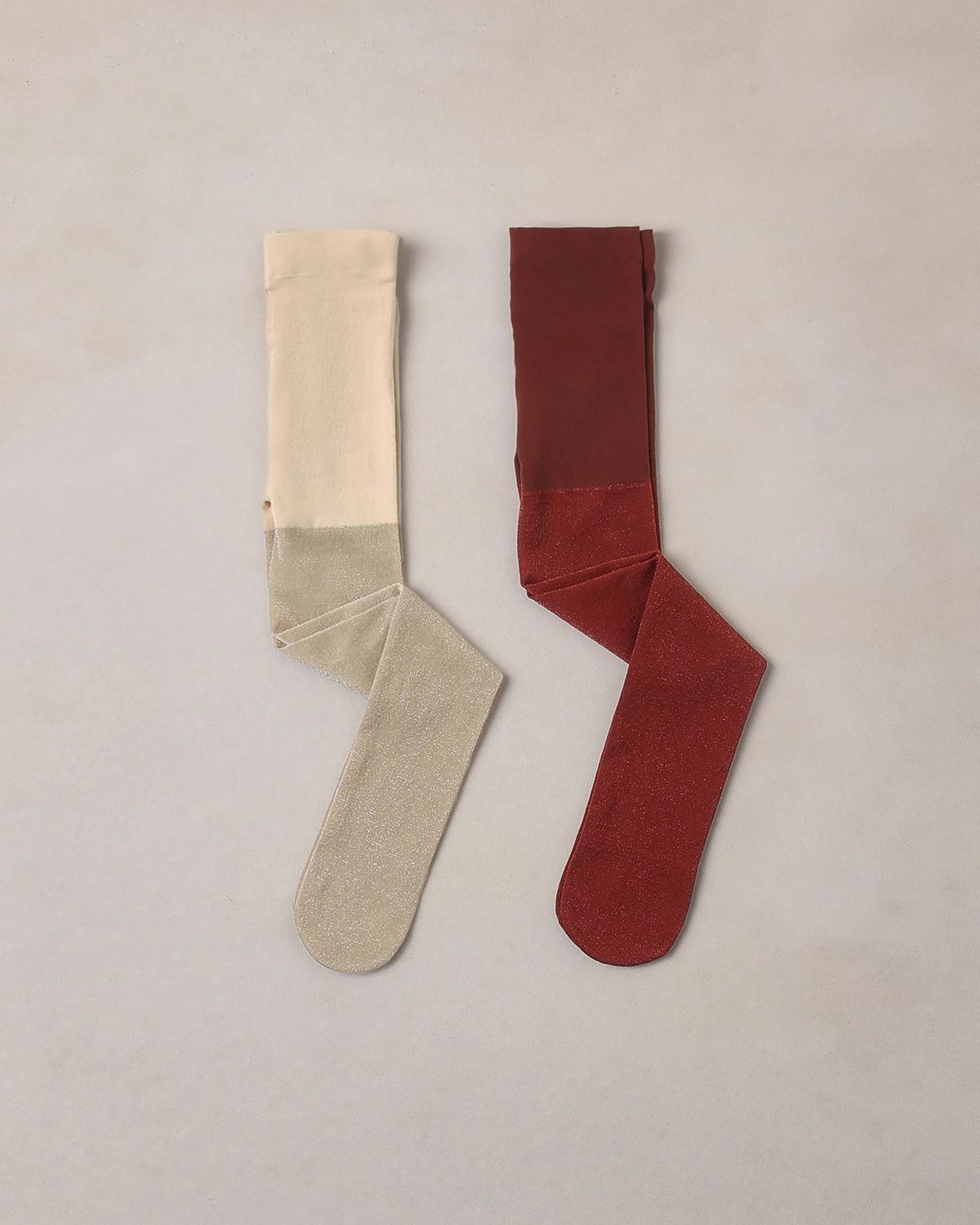 Shimmer Tights, Champagne, Ruby