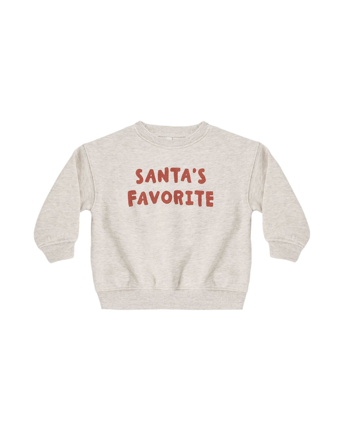 Relaxed Sweatshirt Santa's Favorite