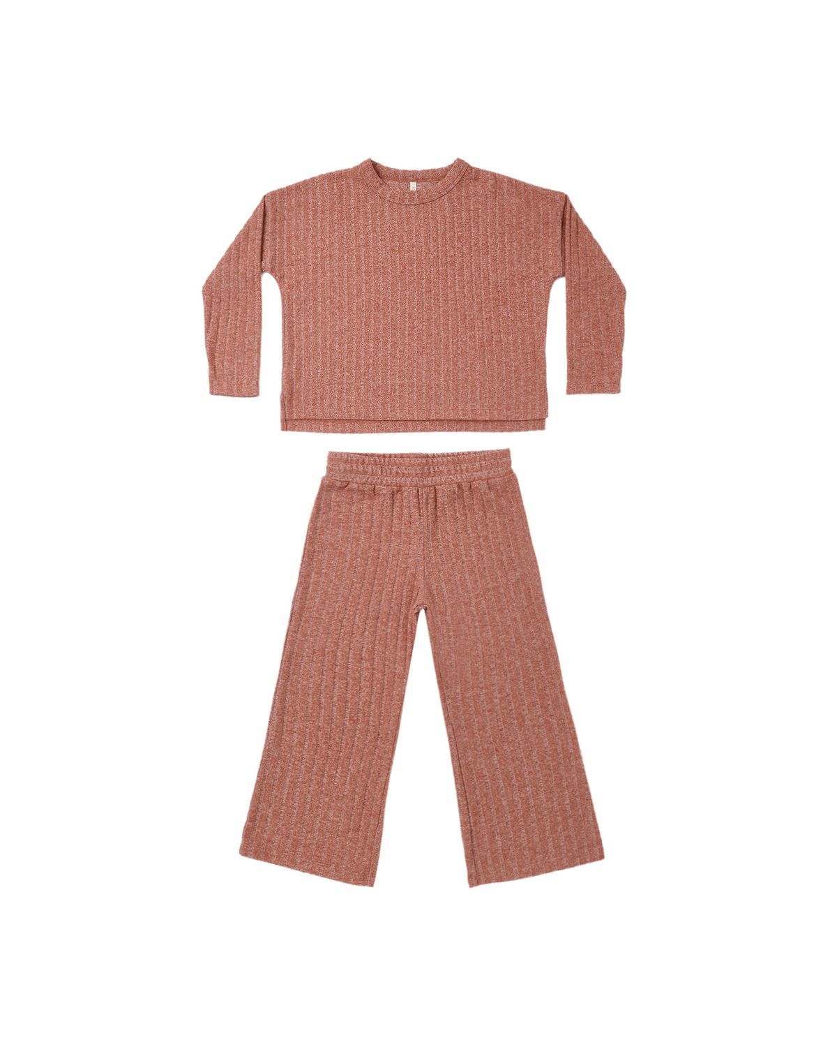 Cozy Rib Knit Set Ruby