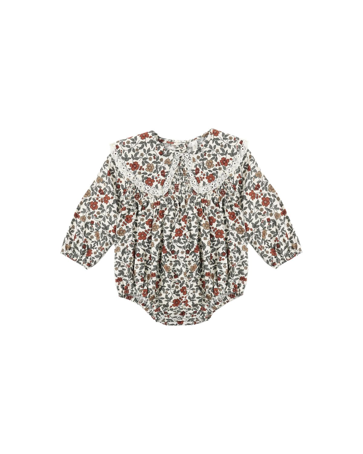 Fern Romper Holiday Floral