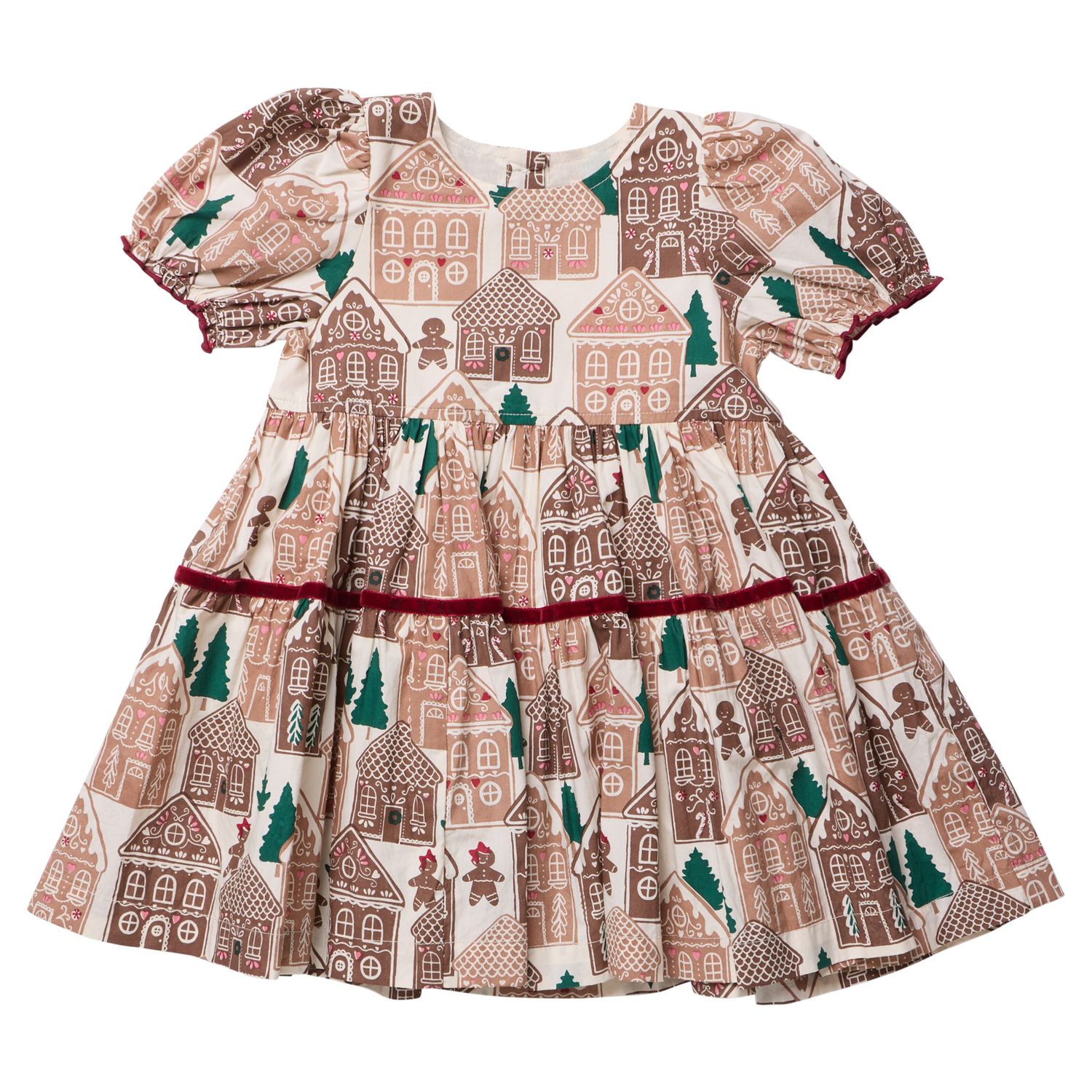 Eliza Dress Gingerbread Houses