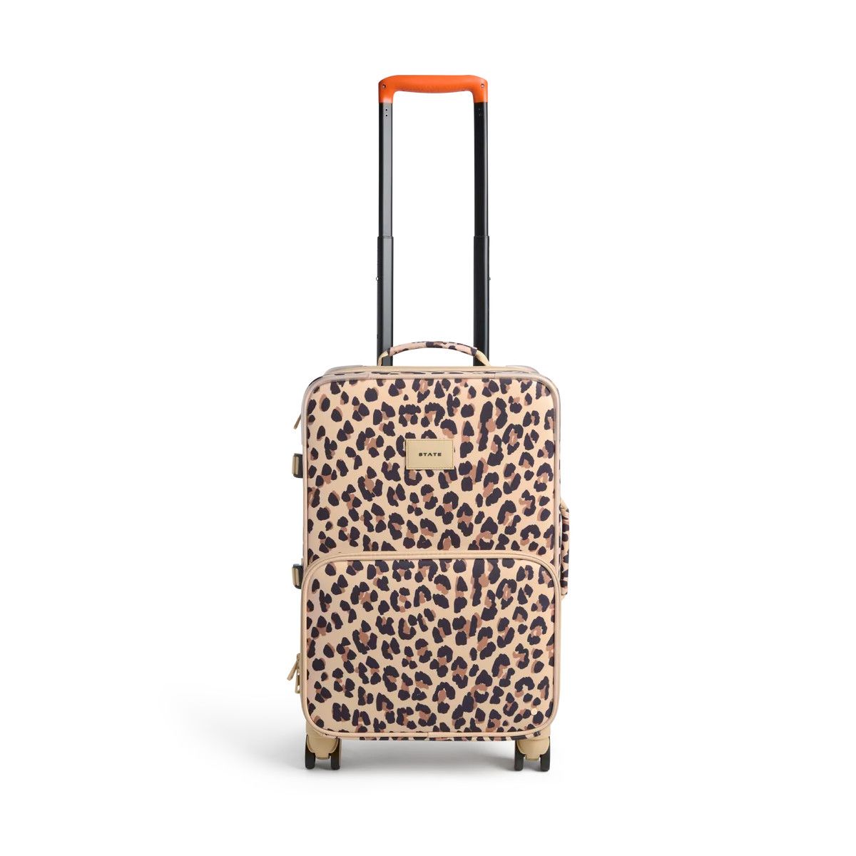 Logan Carry-On Suitcase Leopard