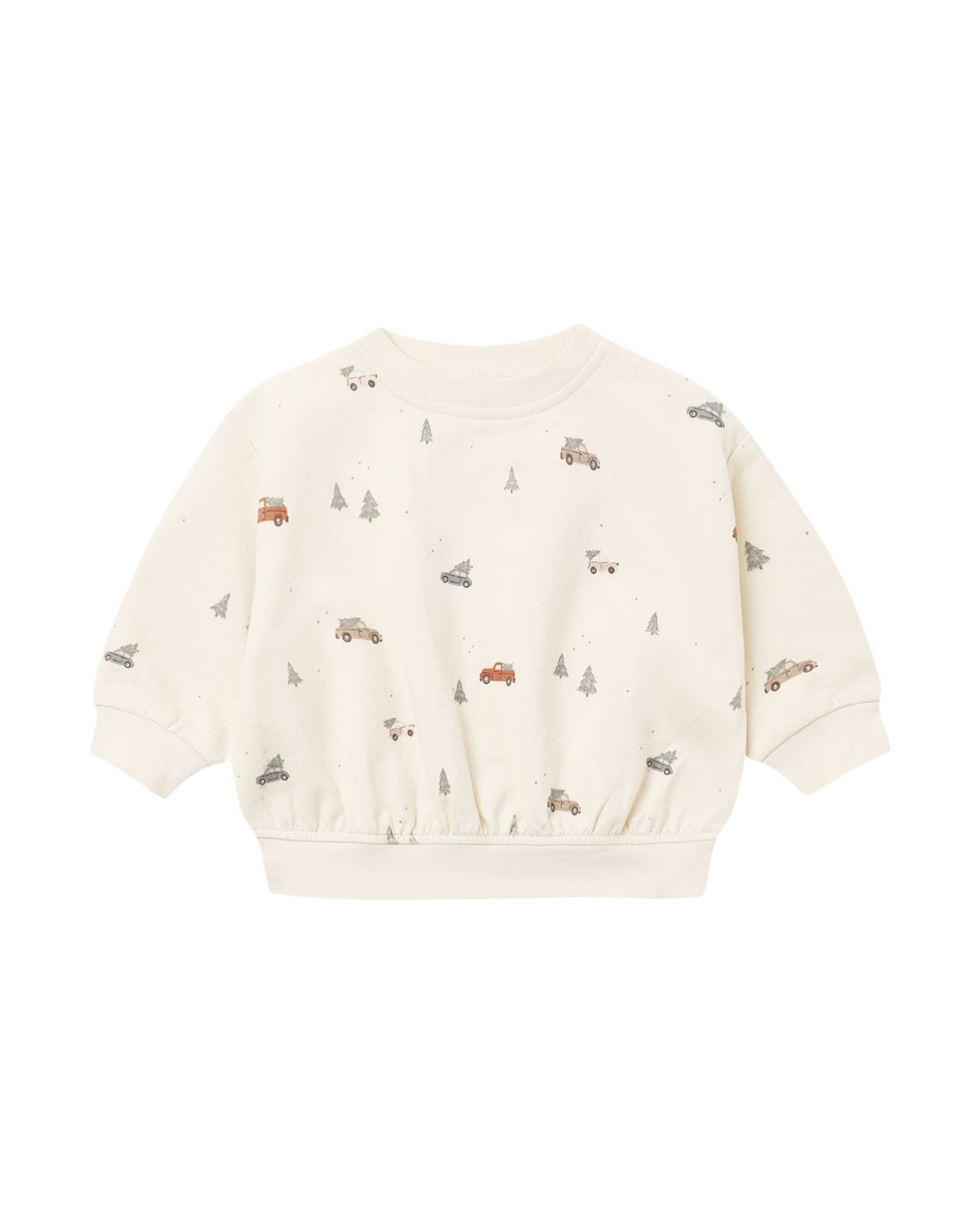 Relaxed Fleece Sweatshirt Holiday Drive