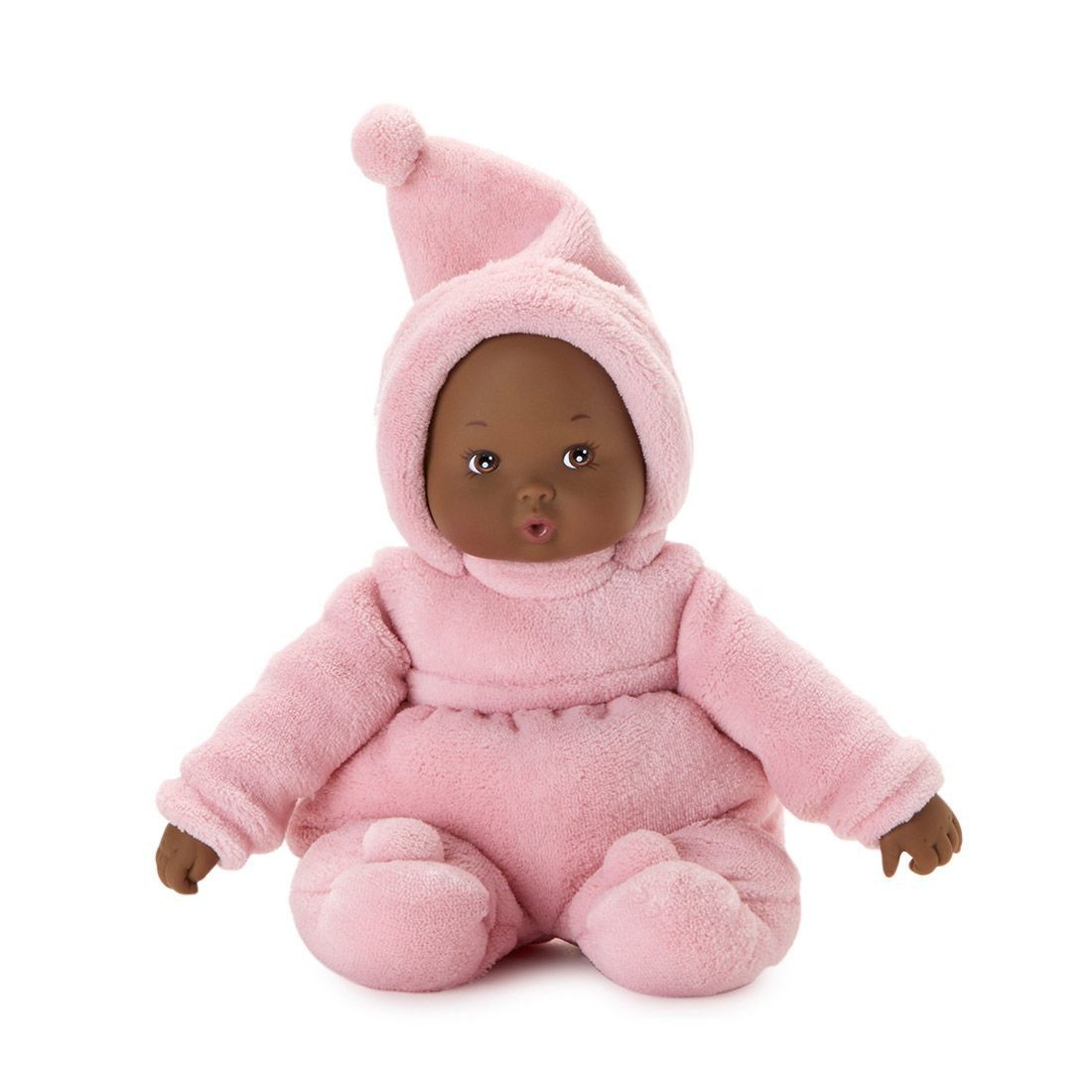 My First Baby Doll Powder Pink 12" Dark Skin