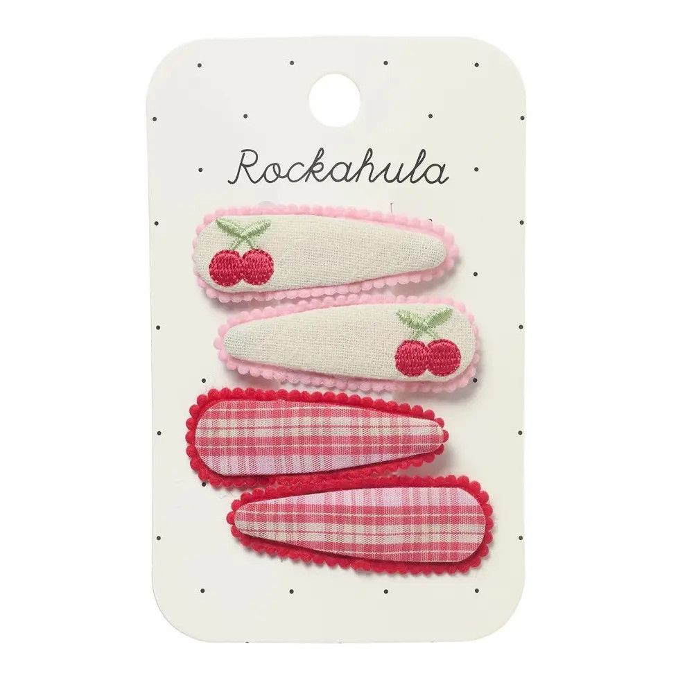 Cherry Dreams Fabric Clip Set