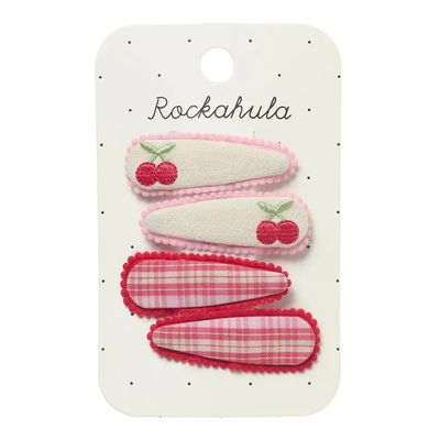 Cherry Dreams Fabric Clip Set