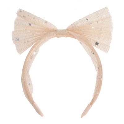 Shimmer Tulle Bow Headband
