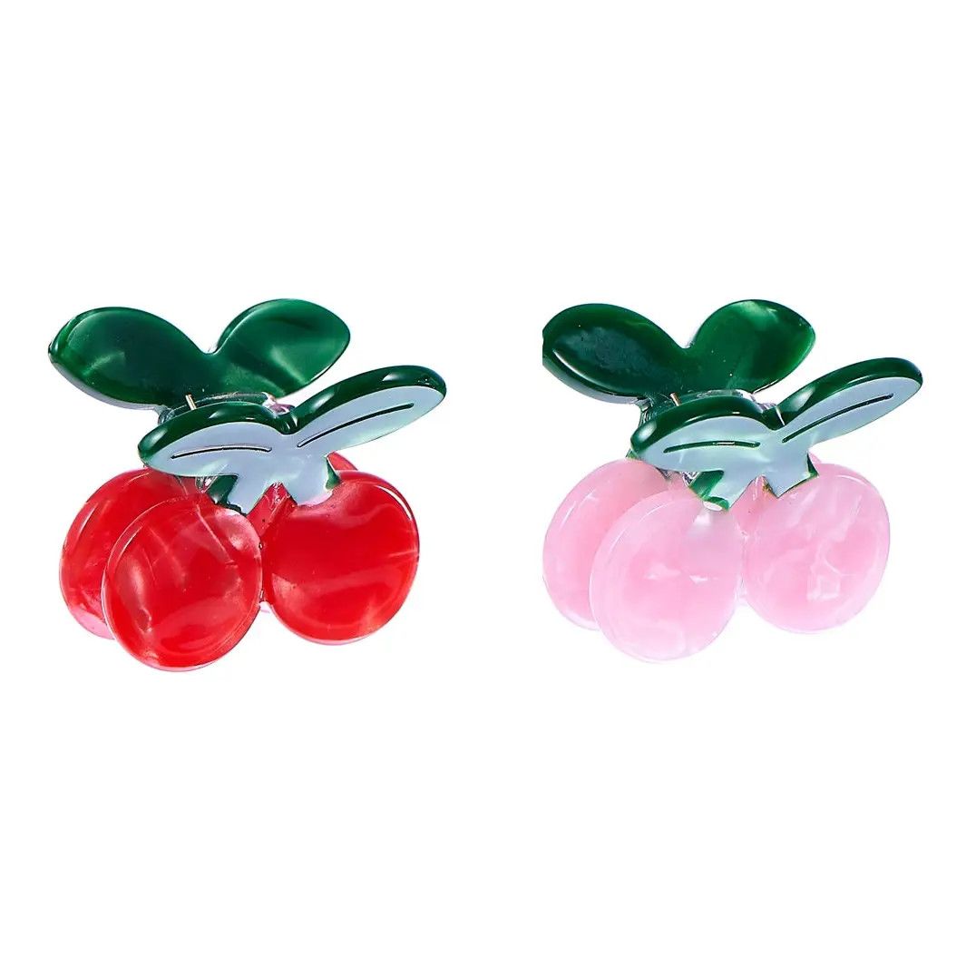 Sweet Cherries Claw Clips 2 Pack