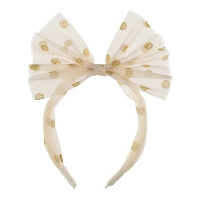 Tulle Glitter Spotty Headband