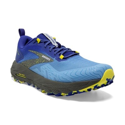 Brooks Cascadia 17 Mens, Color: Blue/Surf the Web/Sulphur, Size: 8