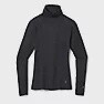 Smartwool Thermal Merino Rib Turtleneck Womens, Color: Charcoal Heather, Size: S