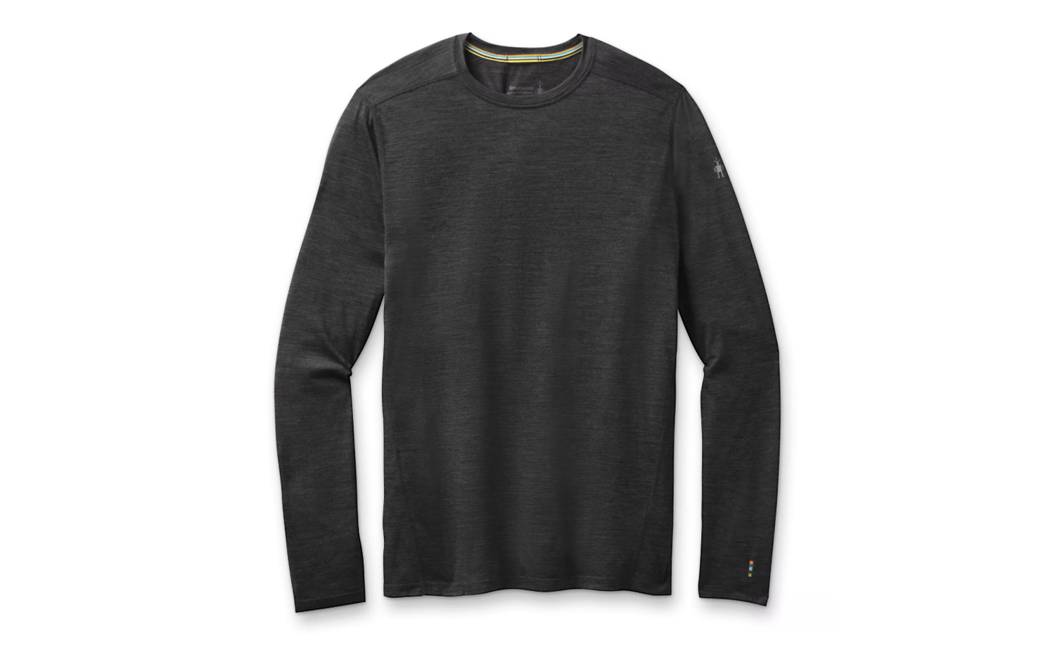 Smartwool Classic All-Season Merino Base L/S Mens, Color: Iron Heather, Size: S
