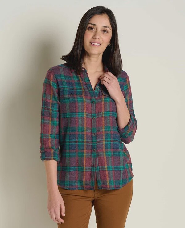 Toad &amp; Co Re-Form Flannel L/S Shirt Women