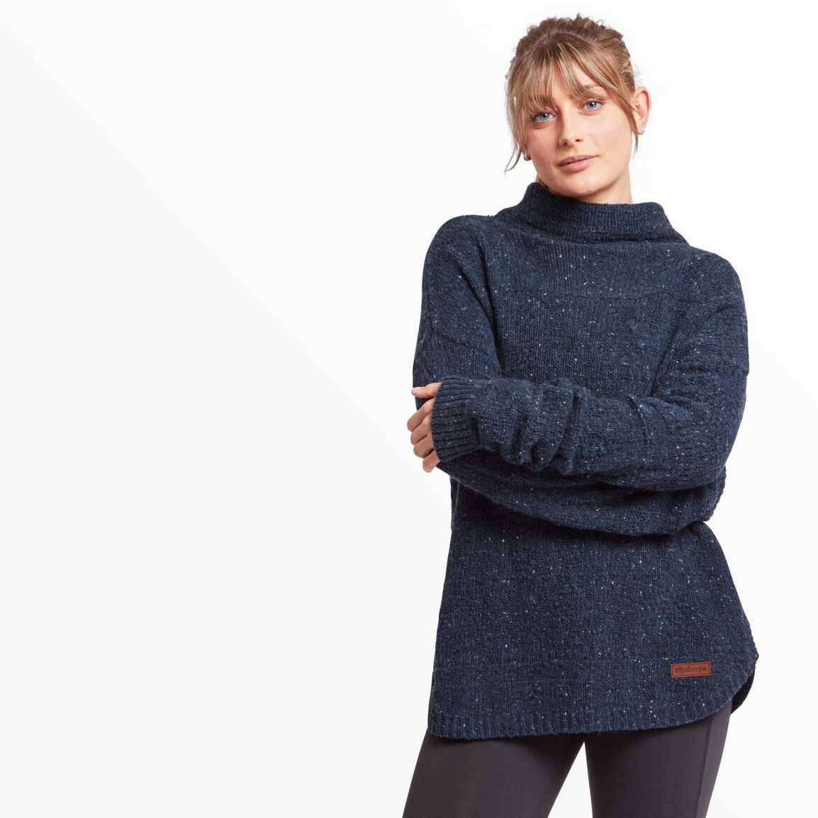 Sherpa Yuden Pullover Sweater Womens, Color: Rathee, Size: S