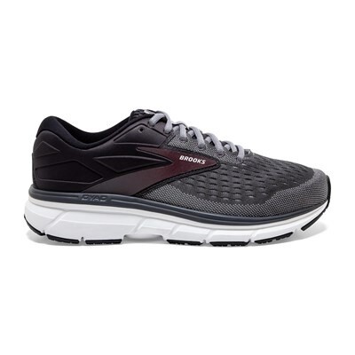 Brooks Dyad 11 Mens*, Color: Blackened Pearl/Alloy/Red, Size: 8.5