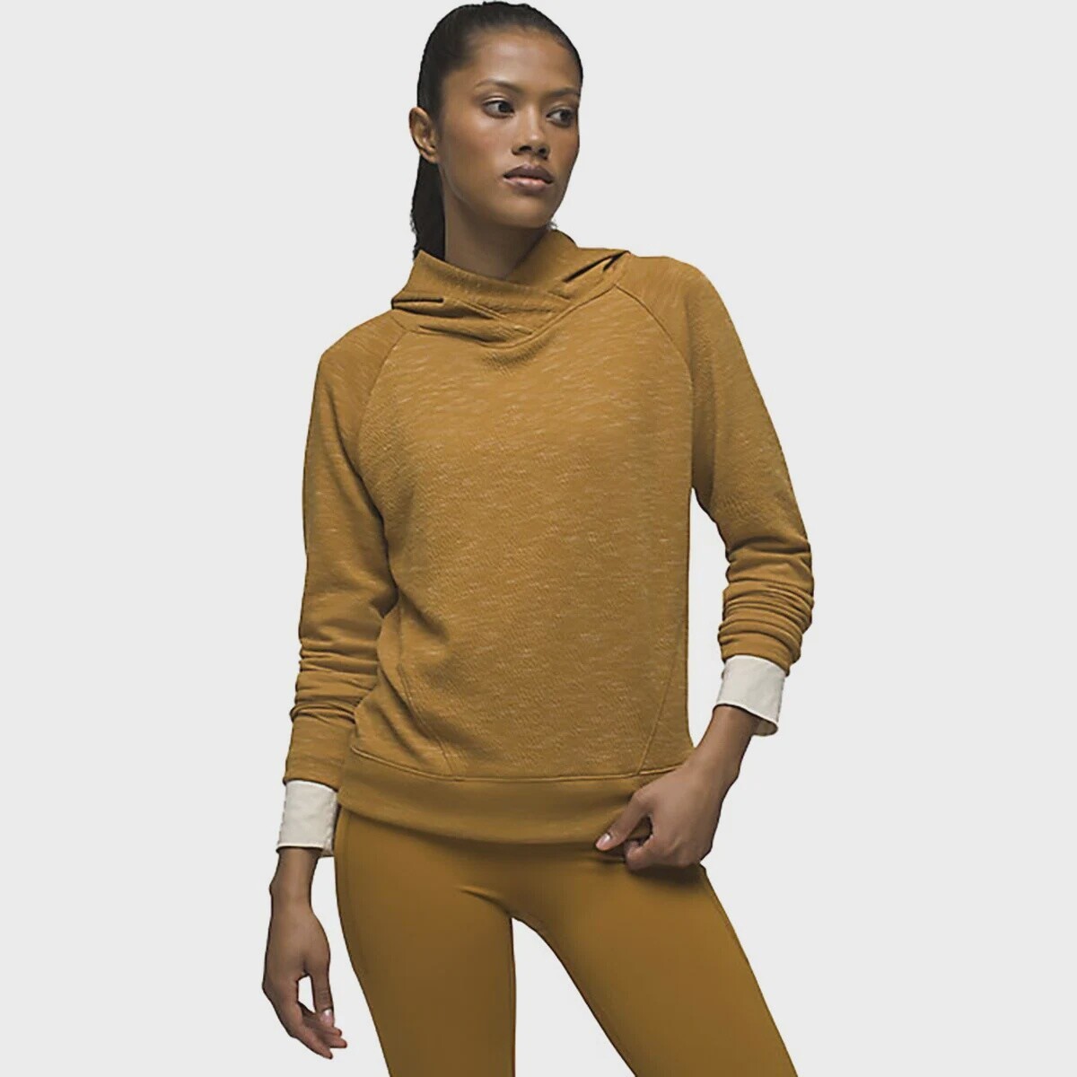 Prana Sunrise Hoodie Womens, Color: Spiced, Size: XS