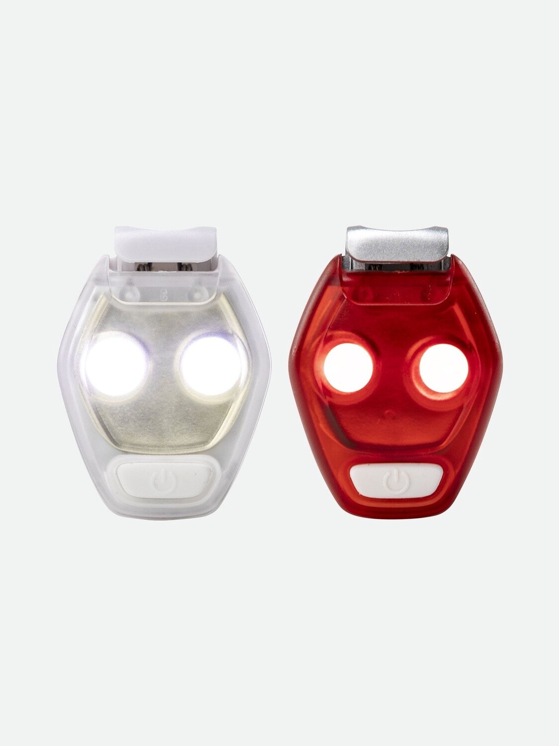Nathan Hyperbright Mini 2-Pack, Color: Silver/Chili Pepper White/Gold