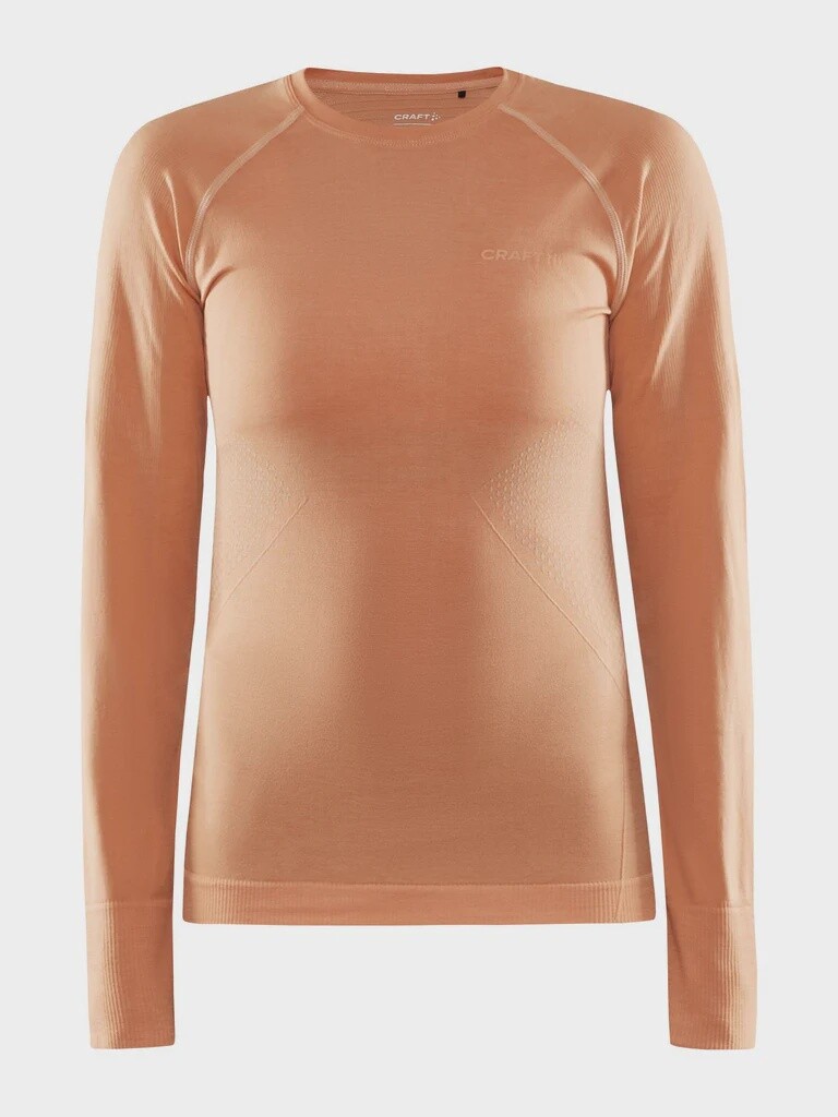 Craft Core Dry Active Comfort L/S Womens, Color: Glow, Size: S