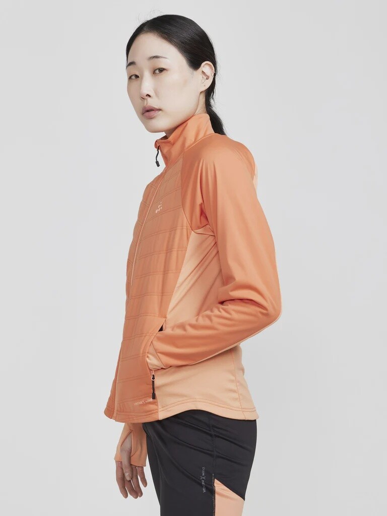 Craft Adv Essence Warm Jacket Womens, Color: Glow/Rusty Glow, Size: S
