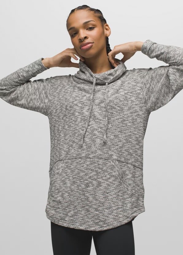 Prana Frieda Top Womens, Color: Grey, Size: XS