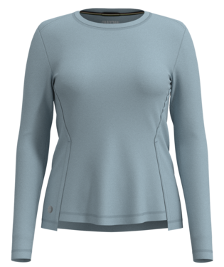 Smartwool Active Long Sleeve Womens, Color: Winter Sky Heather, Size: S