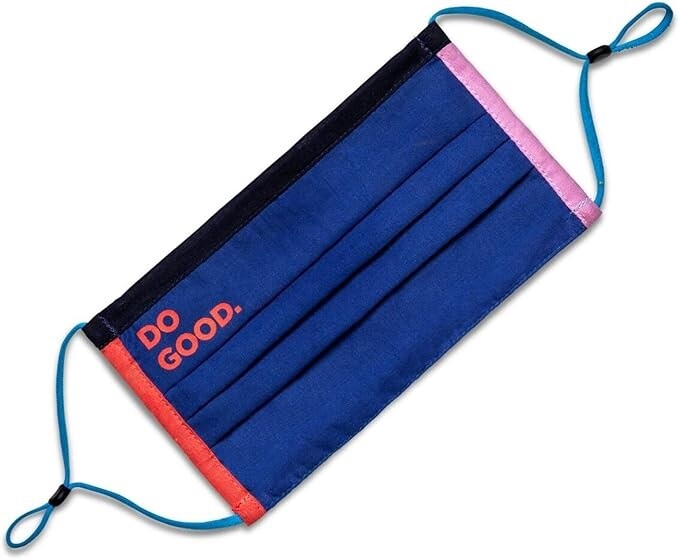 Cotopaxi Non Medical Cloth Face Mask, Color: Royal/Lagoon, Size: O/S
